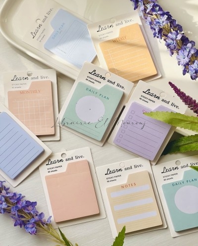 Sticky Note Learn and Live