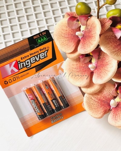 Paquet 4 Piles Pm AAA Kingever