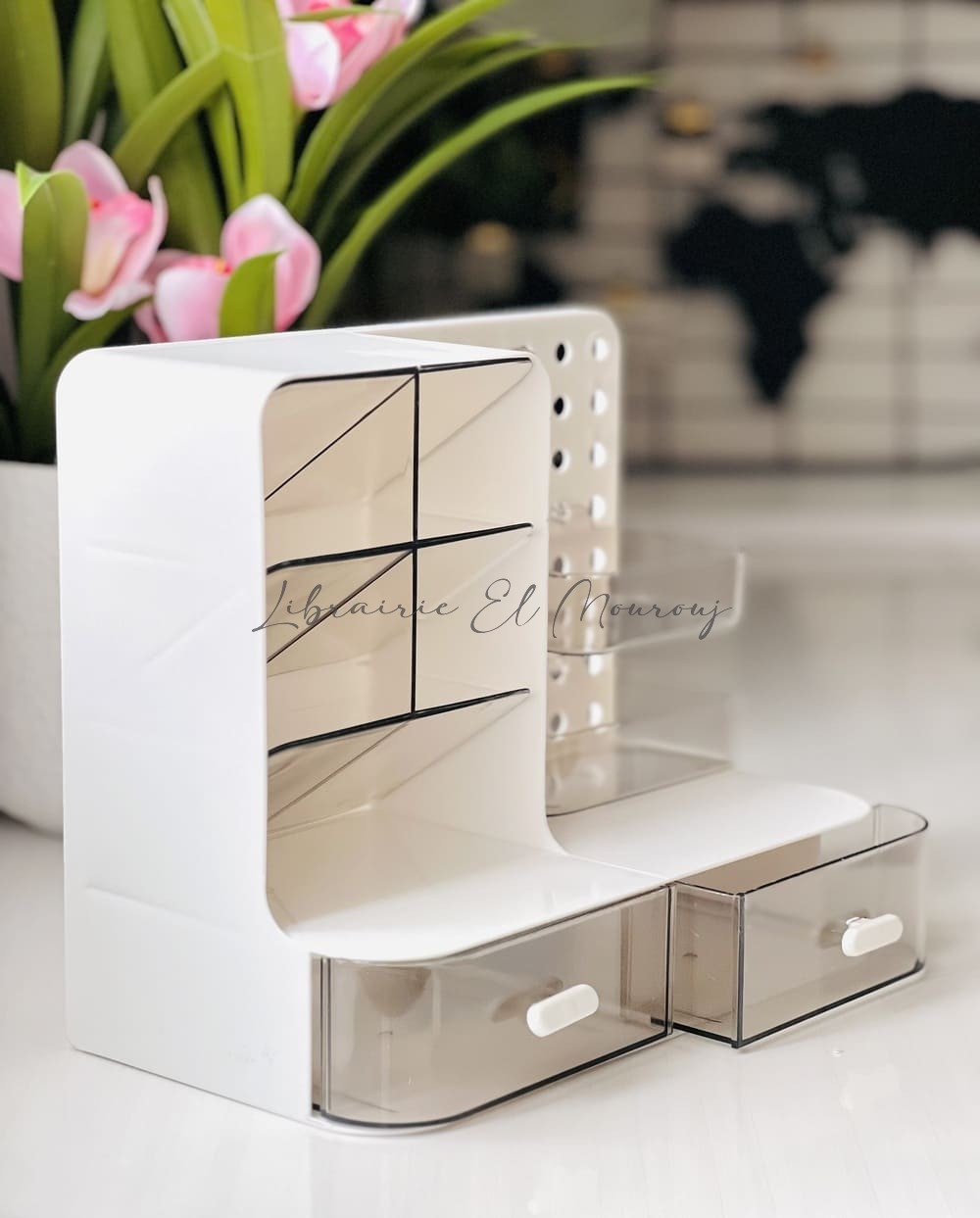 Organisateur de bureau multifonctionnel – Rangement pratique et design