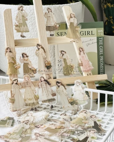 The girl from forest island...