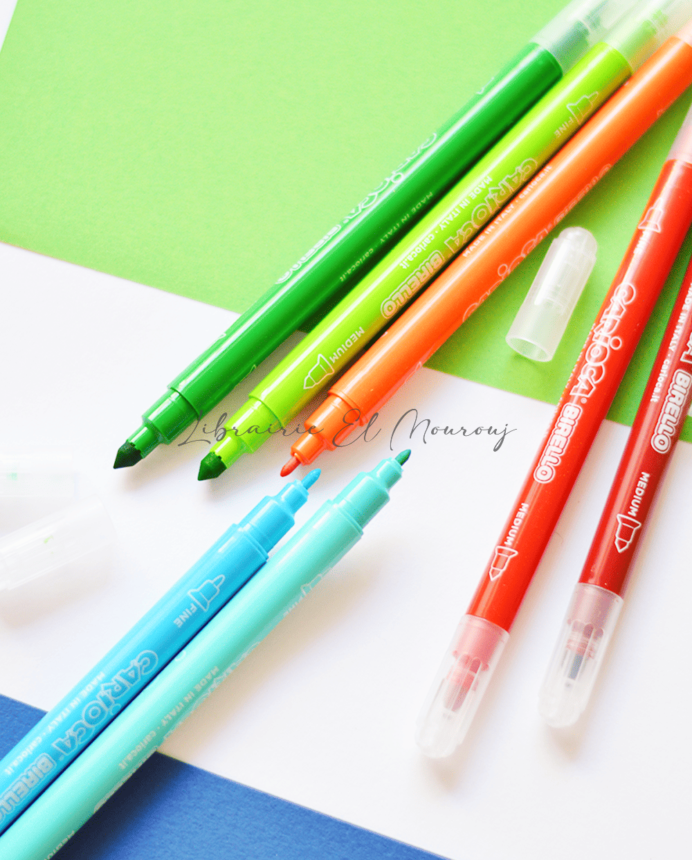 Carioca Birello Feutres 30 couleurs – Super lavables et vives