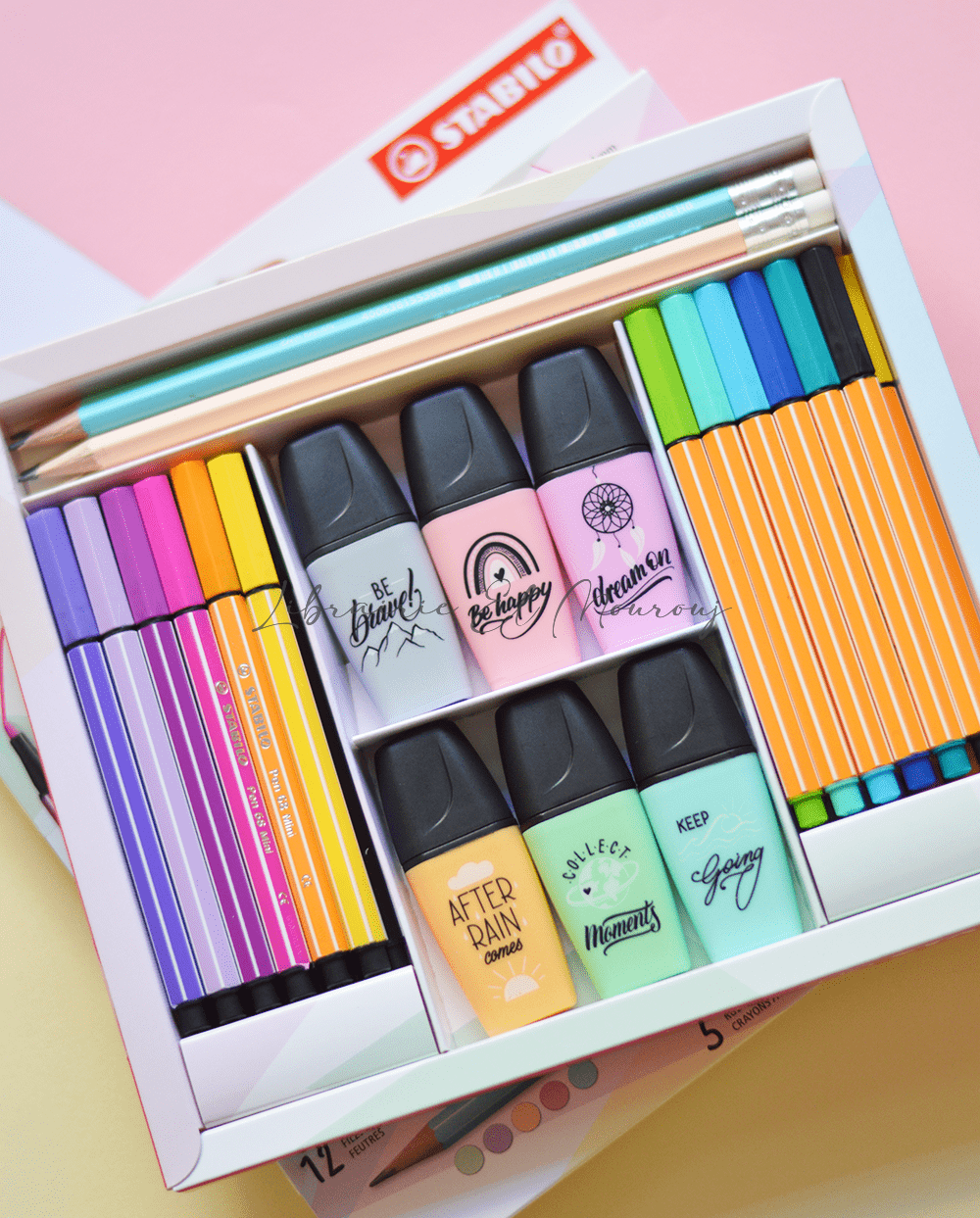 Stabilo Pastel Love x35 – Set complet pastel pour créativité douce