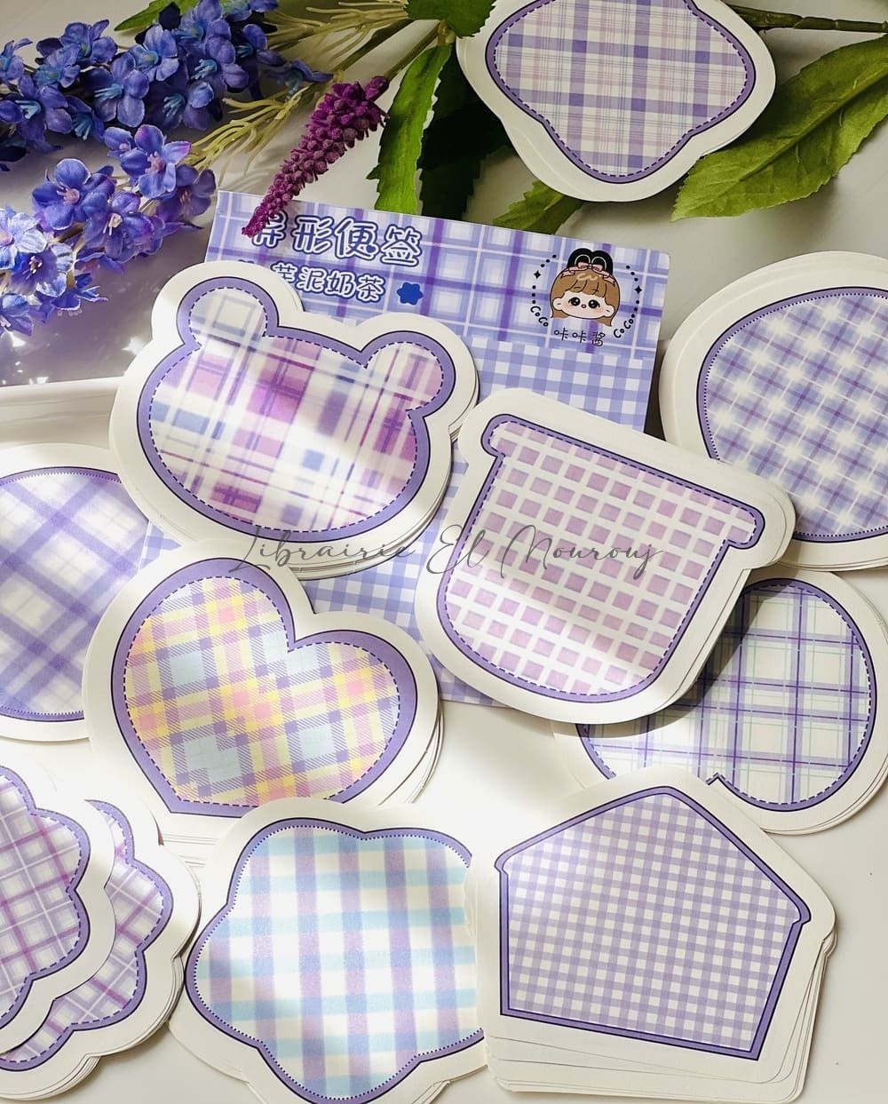 Memo Pad Formes Fantaisie *100 pcs