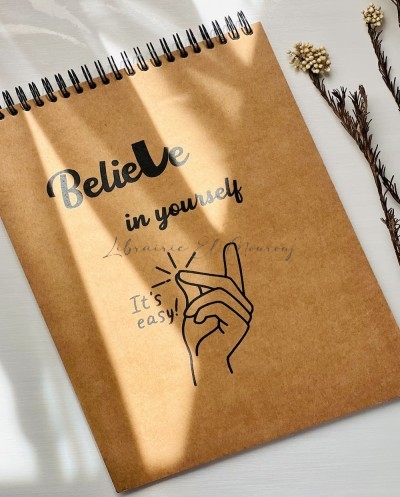 Notebook Kraft Spirale Avec...
