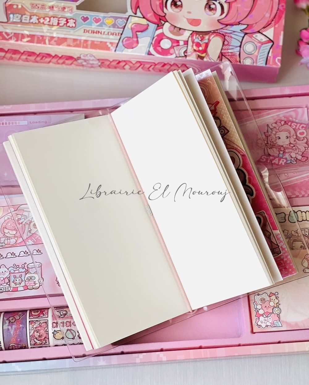 Coffret Créatif Kawaii Rose