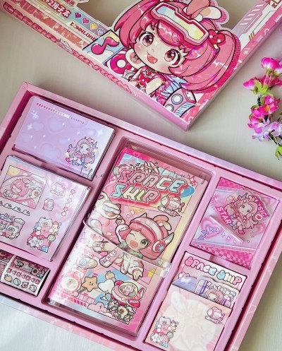 Coffret Créatif Kawaii Rose
