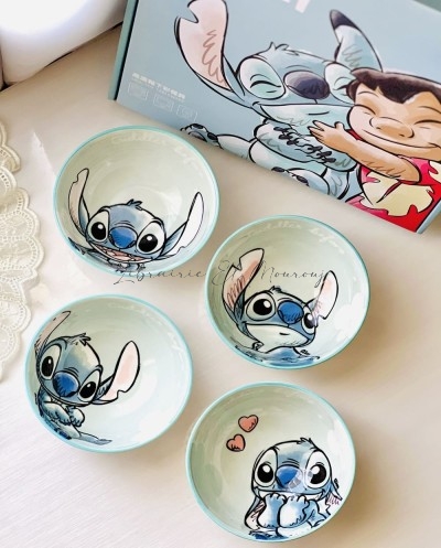 Set de 4 Bols Stitch 350 ml
