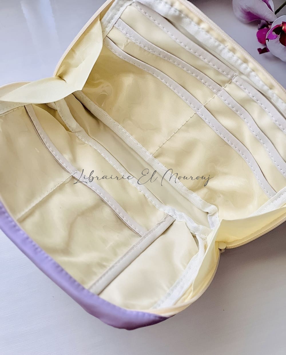 Trousse  Florale Pastel