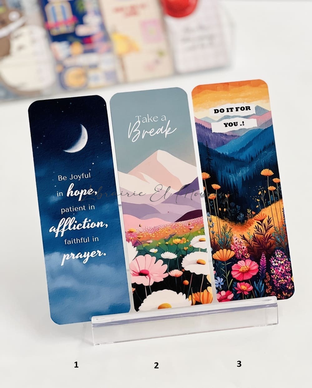 Collection Marque-pages Inspirants & Nature