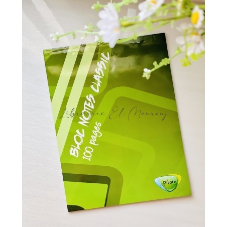 Bloc Note Vert