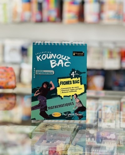 Kounouz Fiches Bac Mathématiques - 4ème Sciences Expérimentale