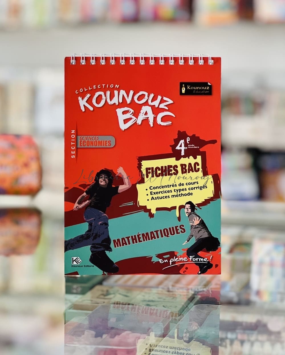 Fiche Kounouz Mathématiques Global 4ème Section Économie | Révision