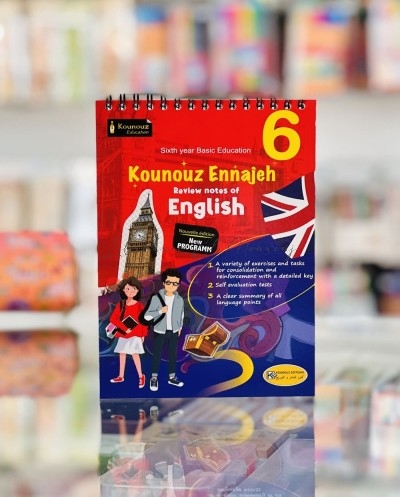 Kounouz Ennajeh Review Notes of English | Révision Anglais