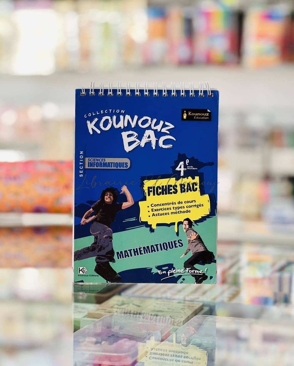 Kounouz Fiches Bac Mathématiques 4ème Sciences Informatiques | Bac