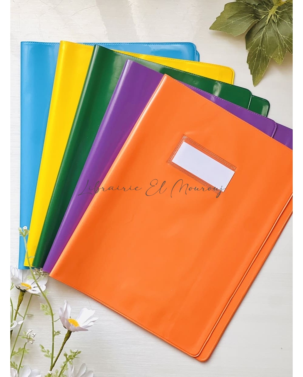 Protège Cahier Glossy 22×17 | Librairie El Mourouj