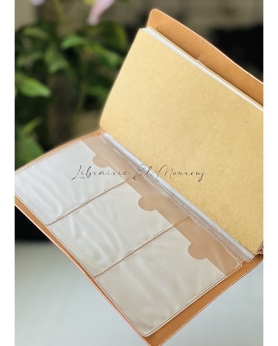 Notebook Cuir Vintage Marron | Carnet Élégant et Pratique Tunisie