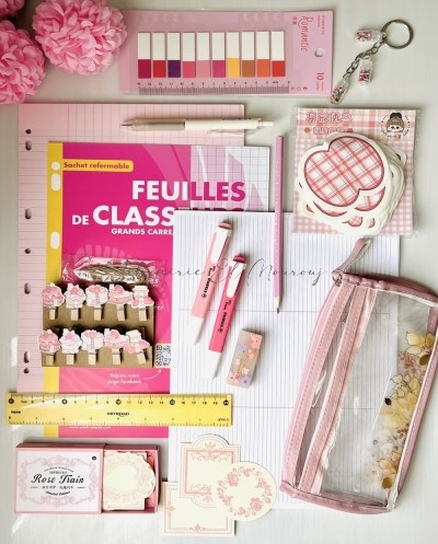 Pack de Révision Rose | Fournitures Scolaires et Organisation Tunisie