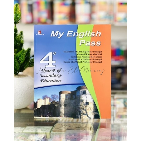 My English Pass 4ème Année Baccalauréat | Livre Anglais