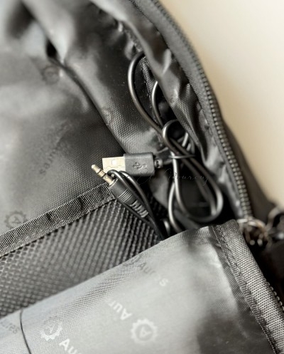 Sac à Dos pour Ordinateur Portable Noir Aures | Sac Laptop