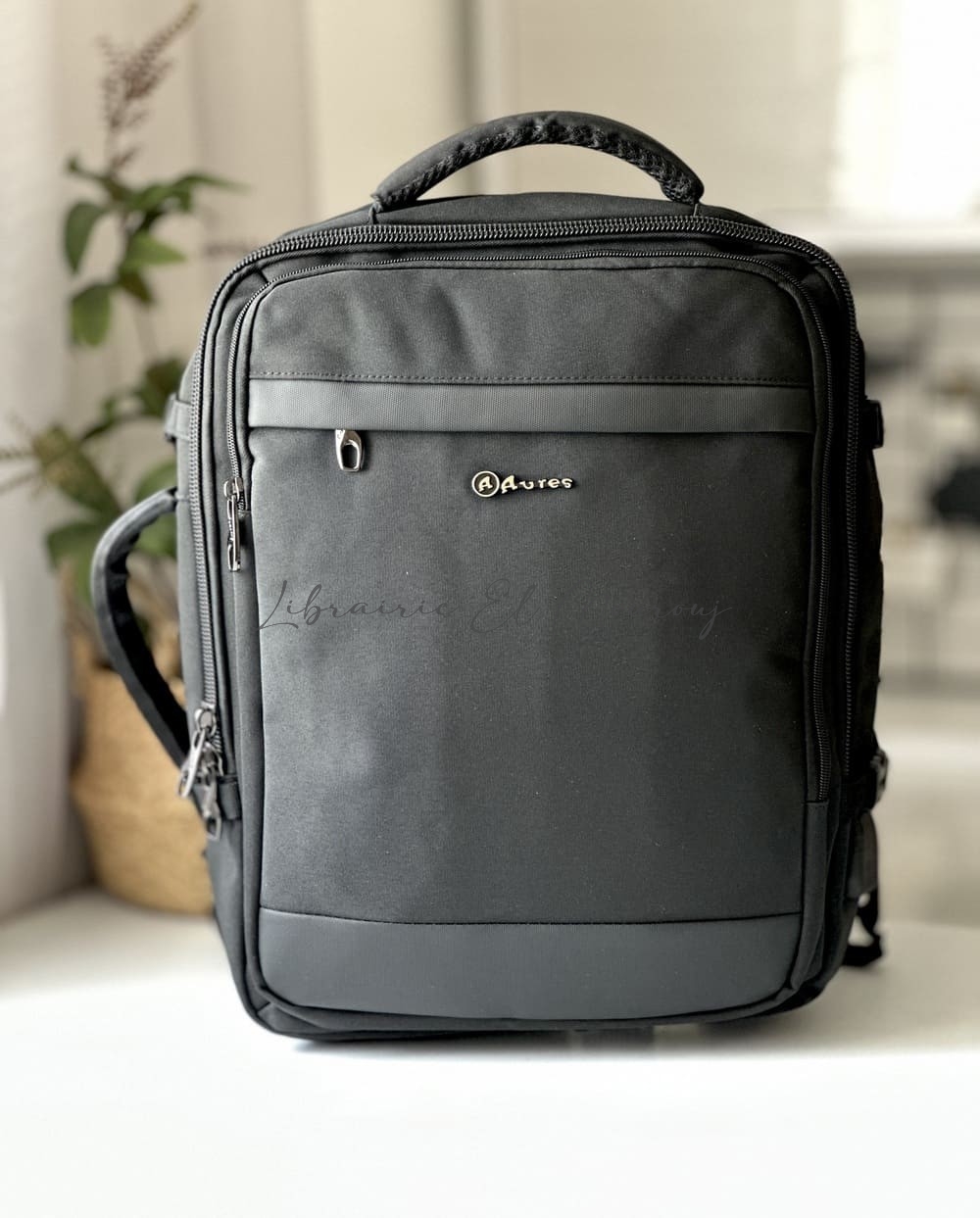 Sac à Dos pour Ordinateur Portable Noir Aures | Sac Laptop