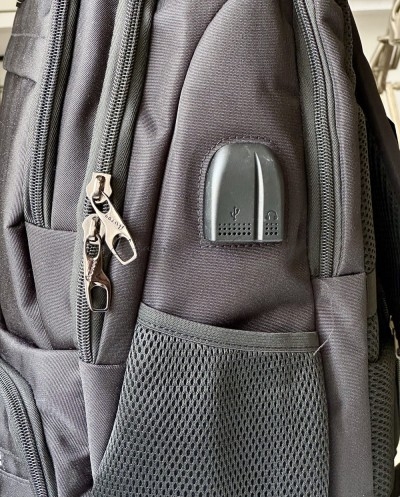 Sac à Dos Ordinateur Portable Noir Aures | Sac Laptop Tunisie