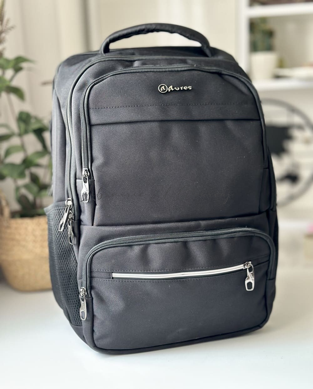 Sac à Dos Ordinateur Portable Noir Aures | Sac Laptop Tunisie