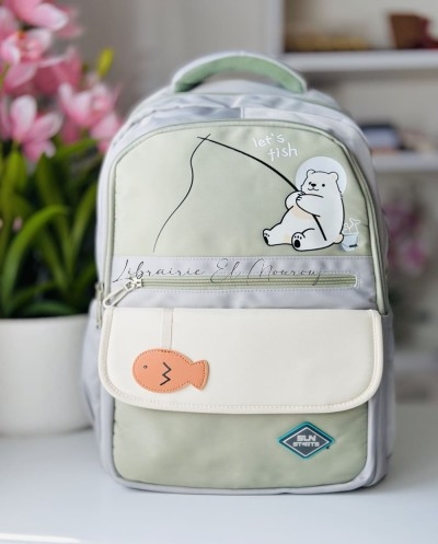 Sac à Dos Lets Fish | Sac Scolaire Enfant Tendance Tunisie