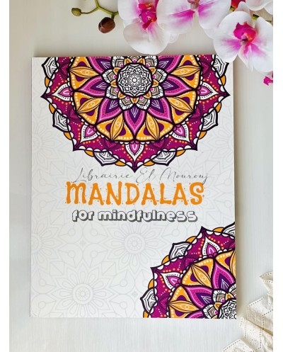 Mandalas for Mindfulness Rose | Livre de Coloriage Relaxant