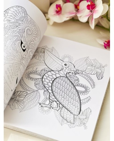 Mandalas for Mindfulness Rose | Livre de Coloriage Relaxant