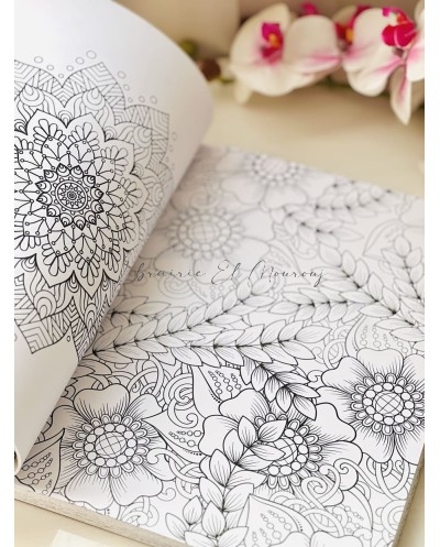 Mandalas for Mindfulness Rose | Livre de Coloriage Relaxant