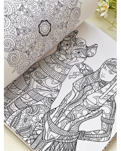 Mandalas for Mindfulness Blue | Livre de Coloriage Relaxant