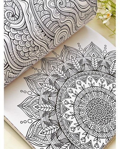 Mandalas for Mindfulness Blue | Livre de Coloriage Relaxant