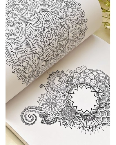 Mandalas for Mindfulness Blue | Livre de Coloriage Relaxant