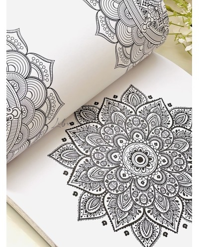Mandalas for Mindfulness Blue | Livre de Coloriage Relaxant