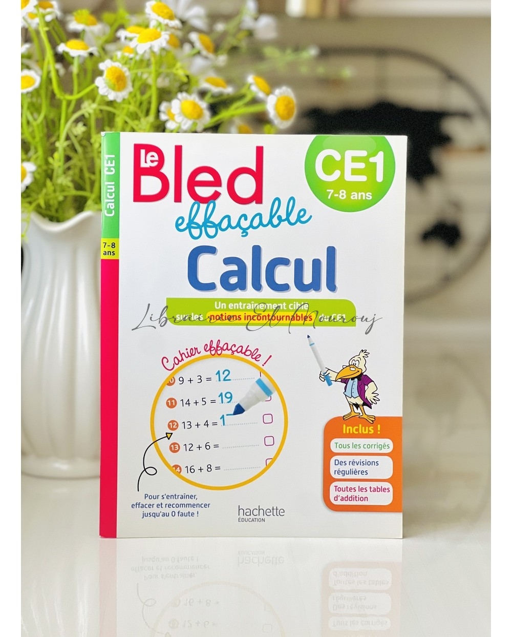Le Bled Effaçable Calcul CE1 | Cahier d'Exercices Mathématiques