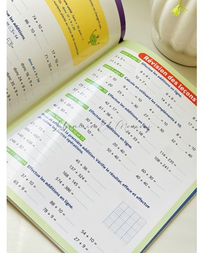 Le Bled Effaçable Calcul CE1 | Cahier d'Exercices Mathématiques