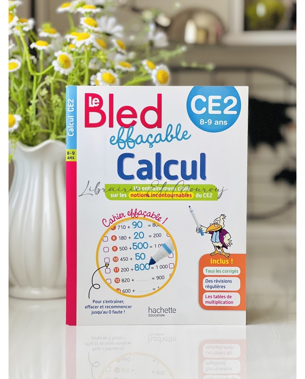 Le Bled Effaçable Calcul CE2 | Cahier d'Exercices Mathématiques