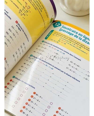 Le Bled Effaçable Calcul CE2 | Cahier d'Exercices Mathématiques