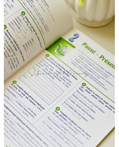 Cahier de Conjugaison CM1-CM2 9-11 Ans | Exercices Français