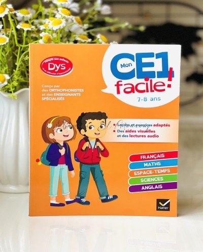 Mon CE Facile 7-8 Ans | Cahier d'Activités Scolaires Enfant