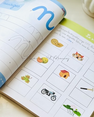 Mon Grand Cahier Montessori des Sons et des Graphèmes | Apprentissage Lecture