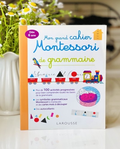 Mon Grand Cahier Montessori de Grammaire | Cahier Éducatif Enfant