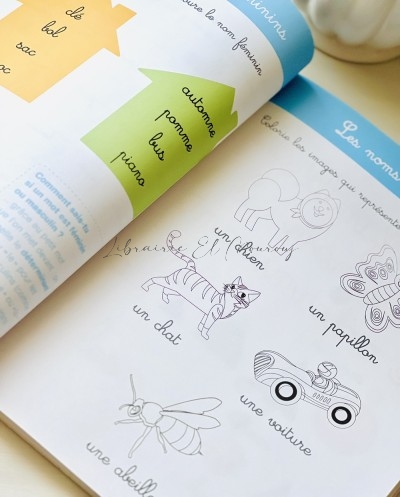 Mon Grand Cahier Montessori de Grammaire | Cahier Éducatif Enfant