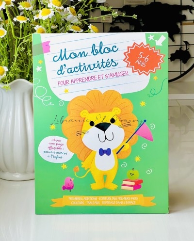 Mon Bloc d'Activités 5-6 Ans | Apprendre et S'amuser Enfant