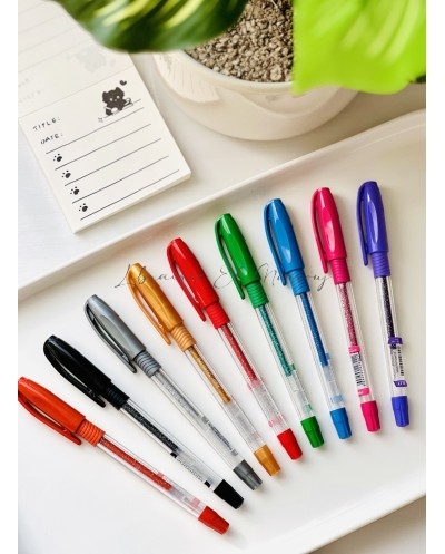 Stylo Pensan Gel Glitter | Vente à la Pièce | Prix Tunisie