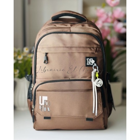 Sac à Dos UR Marron | Sac Scolaire Élégant Tunisie