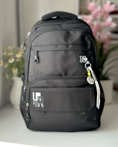 Sac à Dos UR Noir | Sac Scolaire Pratique et Résistant Tunisie