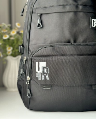 Sac à Dos UR Noir | Sac Scolaire Pratique et Résistant Tunisie