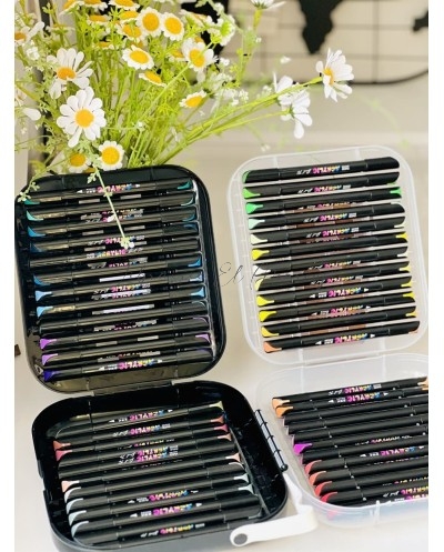 Marqueur Acrylique 48 Double Pointe | Feutres Créatifs Tunisie