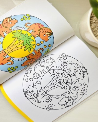 Mon Livre à Colorier Mandalas | Coloriage Créatif Enfant Tunisie